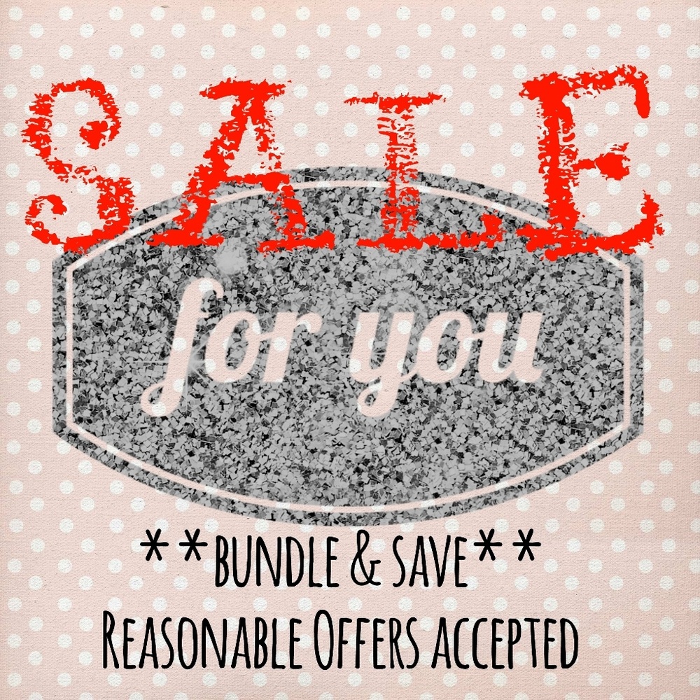 Bundle & Save/Taking Reasonable Offers